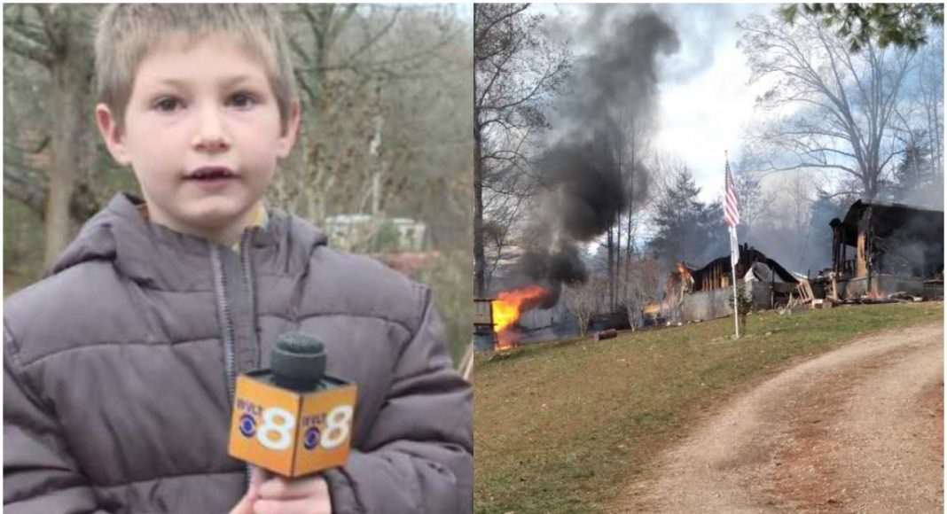 Hrabri dječak (7) uletio u vatru kako bi spasio sestru iz požara