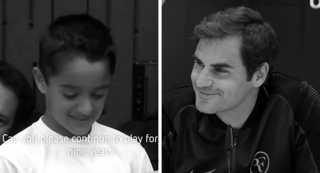 Roger Federer ispunio obećanje koje je dao dječaku prije 5 godina