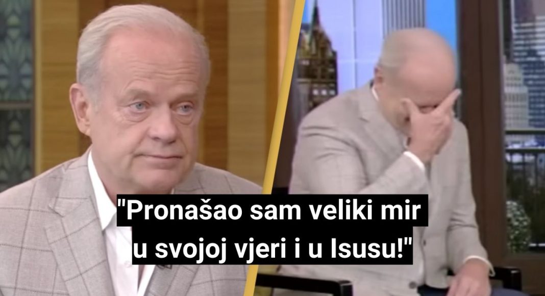 Glumac Kelsey Grammer Pronašao sam veliki mir u svojoj vjeri i u Isusu!