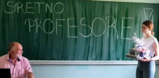 Omiljeni profesor je proveo posljednji sat s učenicima