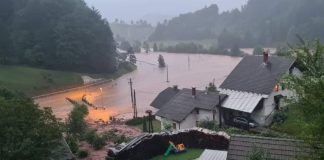 Apokaliptične scene u Sloveniji Poplave