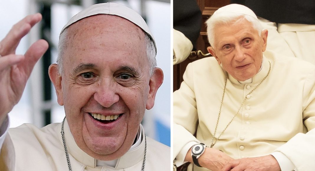 Papa Franjo tvrdi da ga je papa Benedikt XVI. branio zbog stava o istospolnim zajednicama