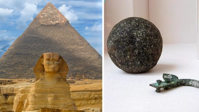 Predmeti iz Piramide u Gizi