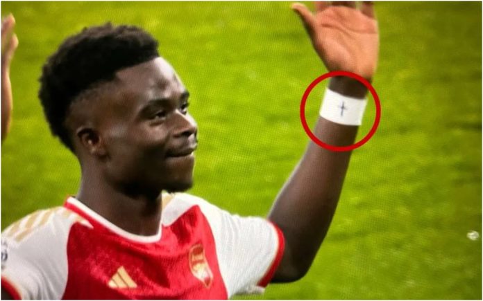 Bukayo Saka svjedoči o Bogu