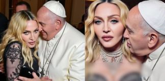 Madonna objavila bizarne fotografije s papom Franjom